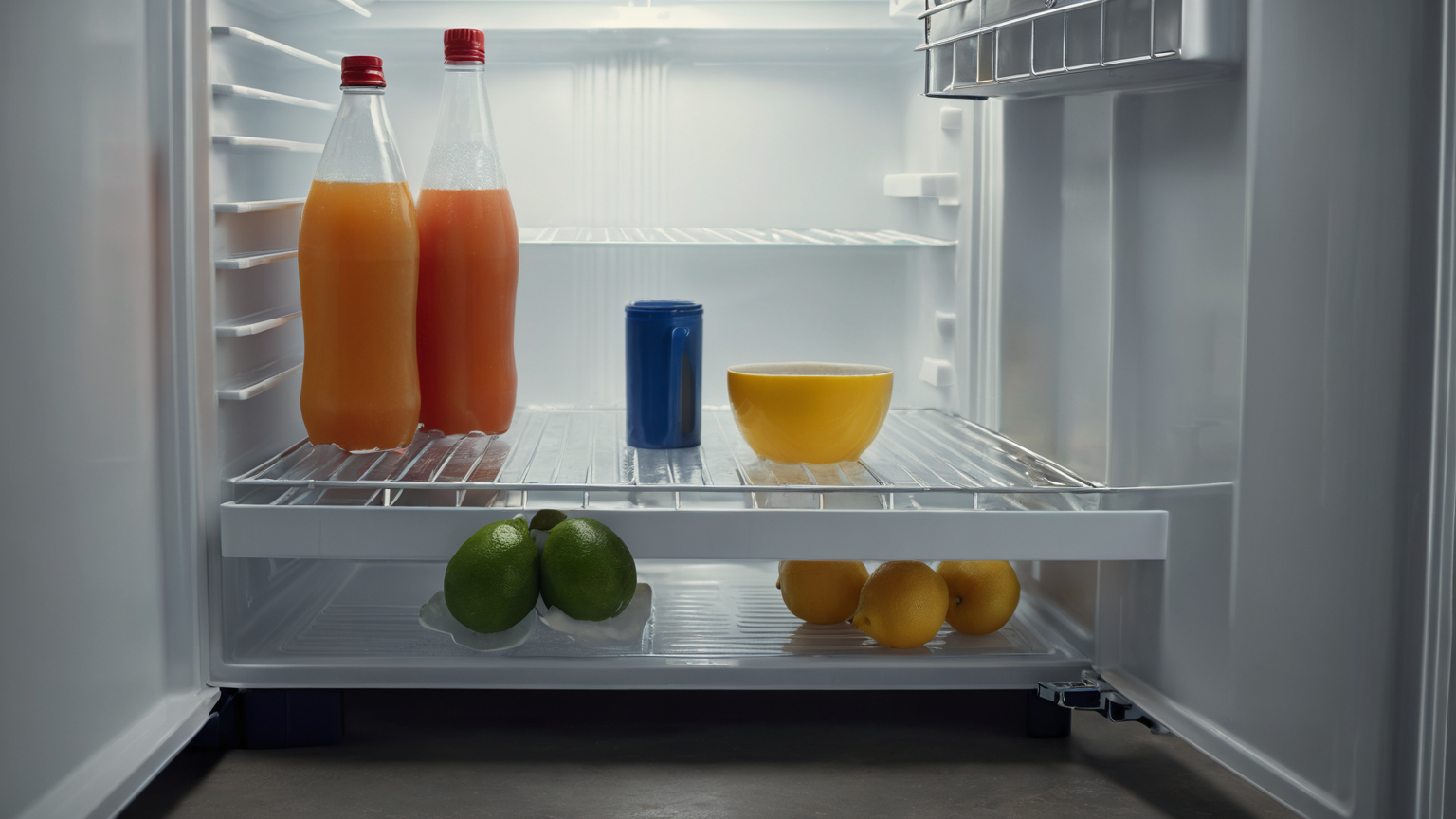 Refrigerator thawing setup
