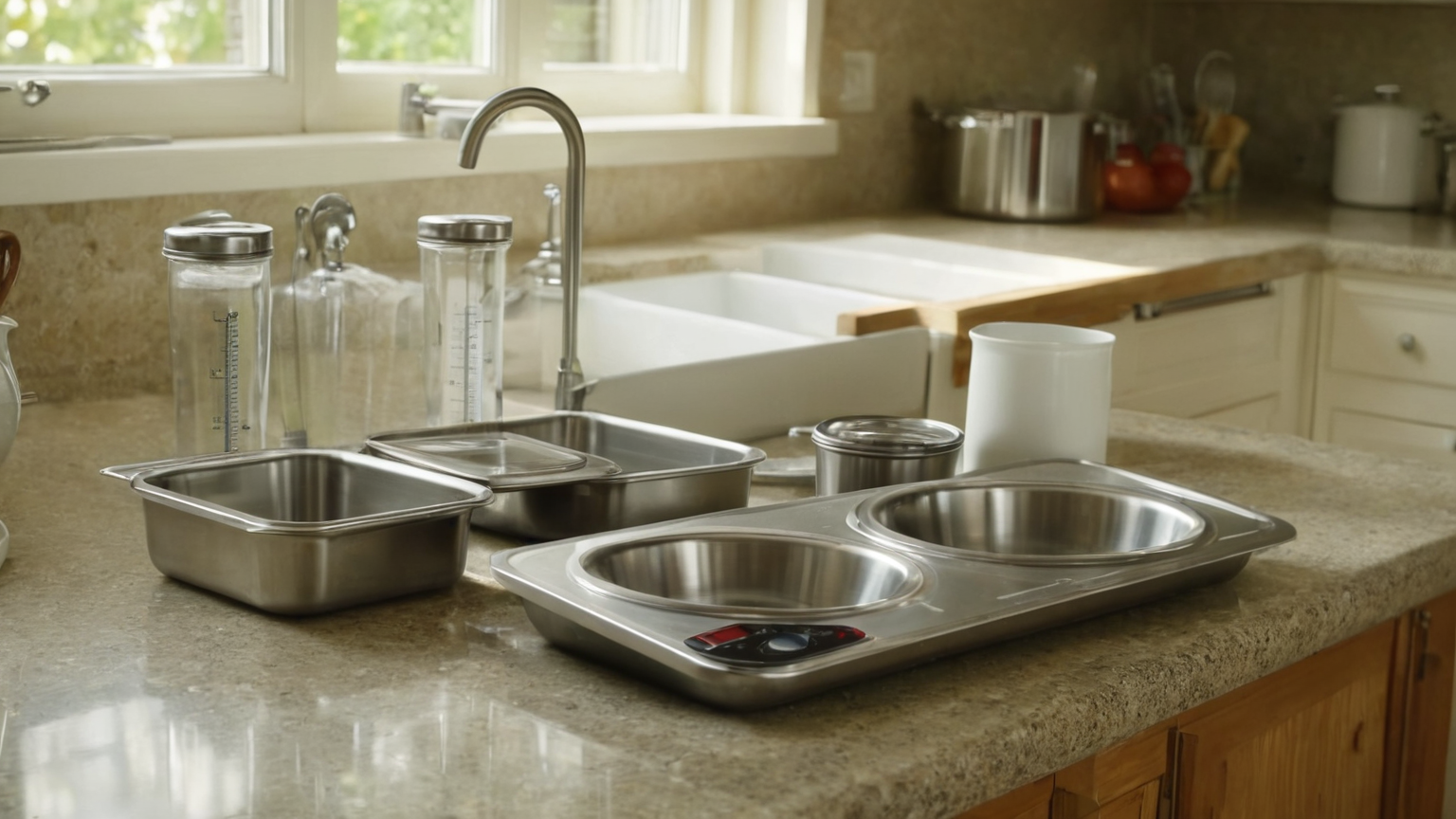 Kitchen prep containers