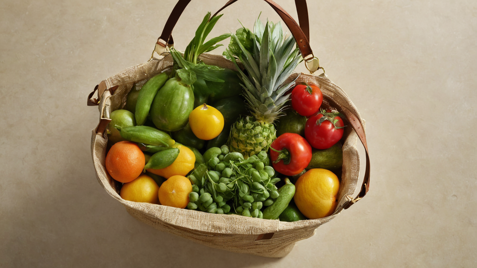 Separated market tote